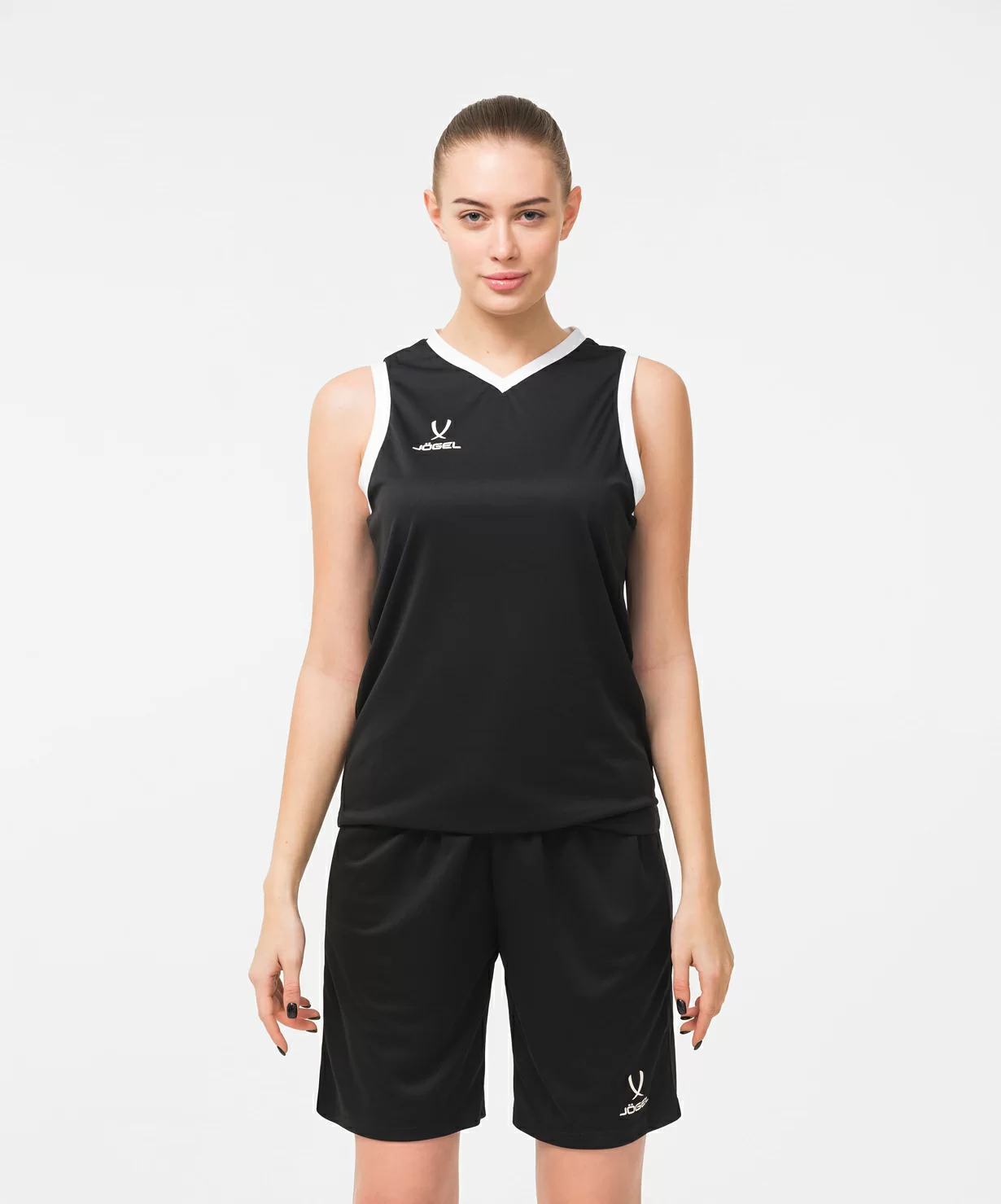  Майка баскетбольная JOGEL CAMP Basic, черный по низким ценам в Томске и Северске