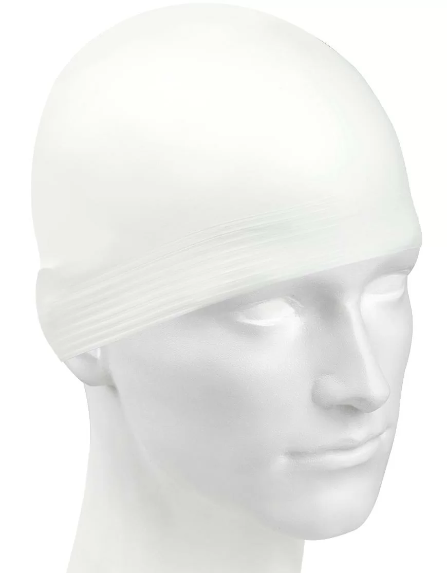  Шапочка для плавания Mad Wave Solid Soft white по низким ценам в Томске и Северске
