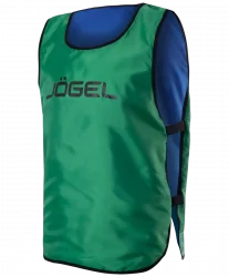 Манишка двухсторонняя Jögel Reversible Bib детский YM синий/зеленый
