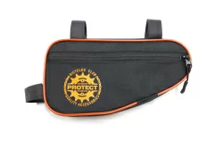 Велосумка под раму Protect 26х14х5см черный/оранжевый