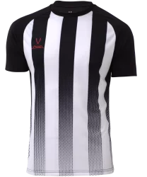 Футболка игровая JOGEL CAMP Striped Jersey, белый/черный, детский