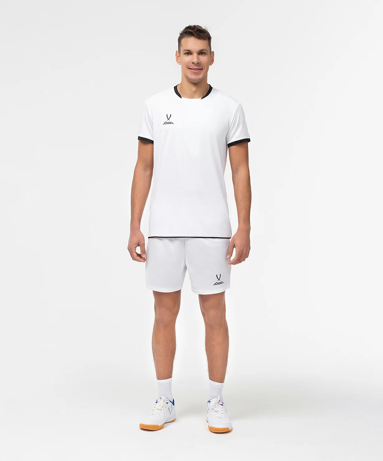  Футболка волейбольная JOGEL CAMP, белый по низким ценам в Томске и Северске