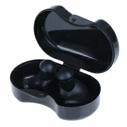 Беруши для плавания E33182 силиконовые анатомические в боксе черный