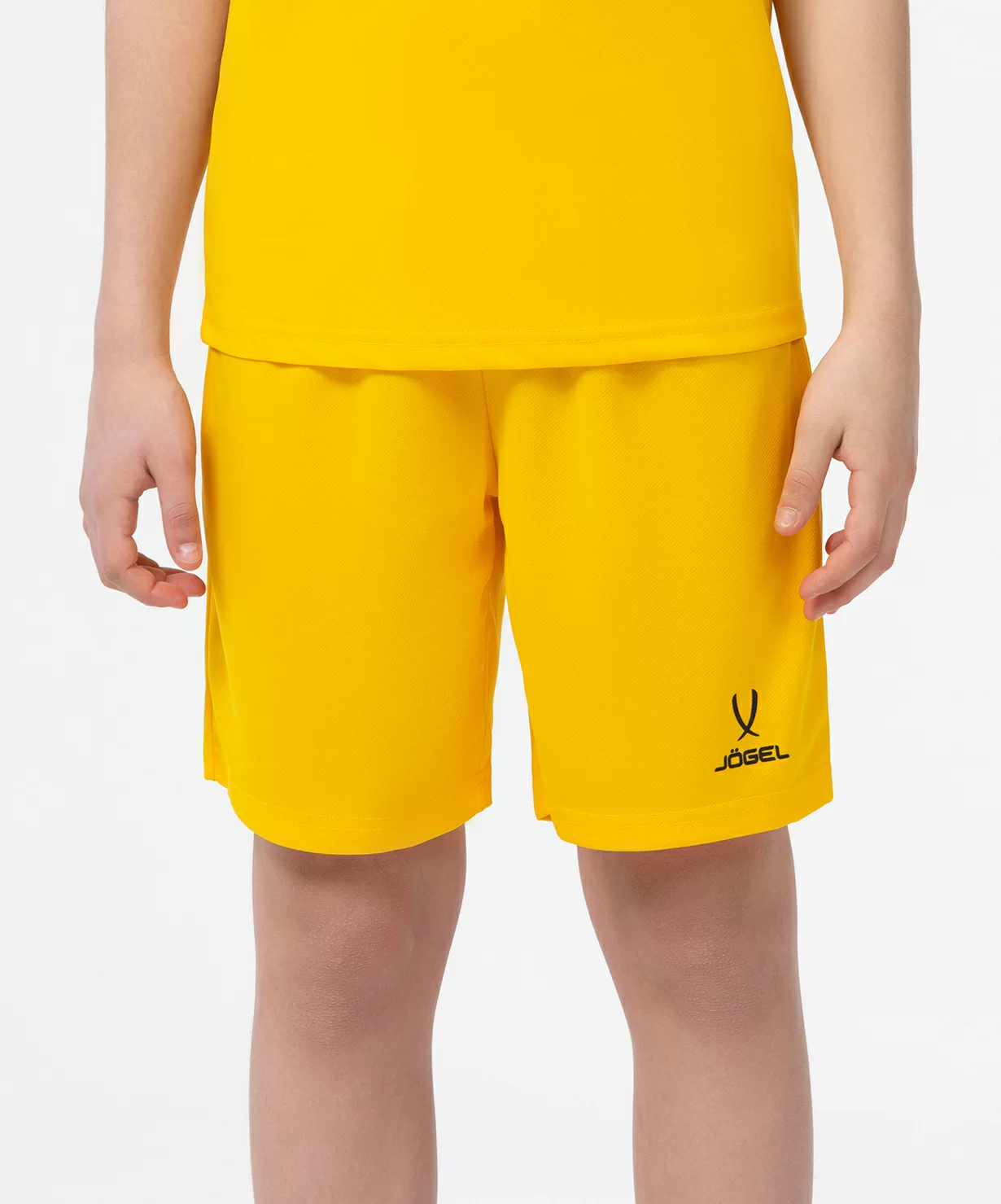  Шорты баскетбольные JOGEL CAMP Basic, желтый, детский по низким ценам в Томске и Северске