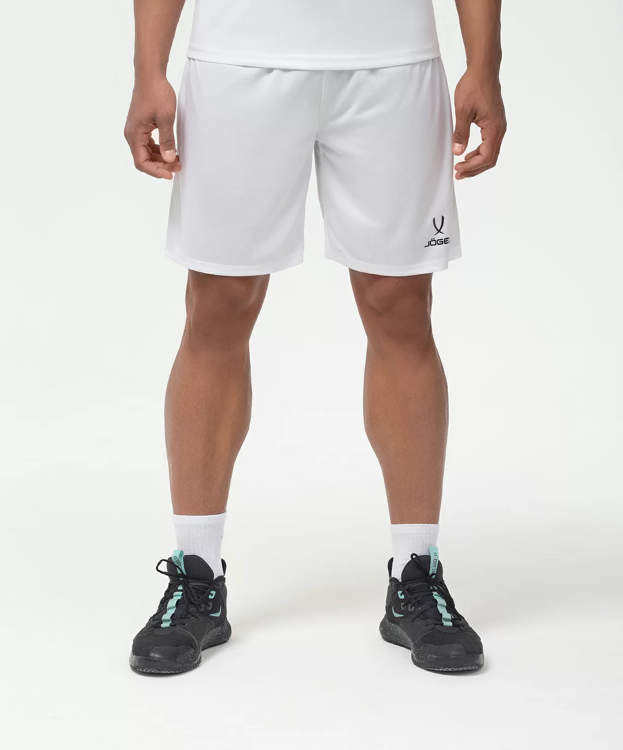  Шорты баскетбольные JOGEL CAMP Basic, белый по низким ценам в Томске и Северске
