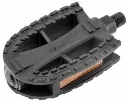 Педали Feimin FP-618 детские пластиковые, со светоотражателями, ось диам. 1/2"  108 х 69 мм, 332 г