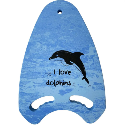 Доска для плавания E39338 Гранит с ручками 31,5х45х3 см синий