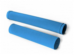 Грипсы VLG-520 Velo (closed end) 175 мм синий