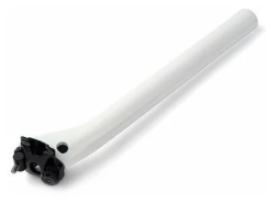 Подседельный штырь FB-E06 31,6 мм x 350 мм крепление седла - Рамки, Карбон белый