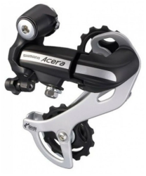 Переключатель задний Shimano Acera M360 SGS 7/8 скоростей черный