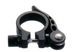 Зажим подседельной трубы KL-M07 25,4 мм эксцентрик алюминиевый черный