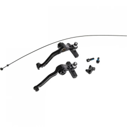 Тормоз Jiekang RX-935D клещевого типа  рычаги 55 мм, алюм. черный  BC-R-RX-935D-B