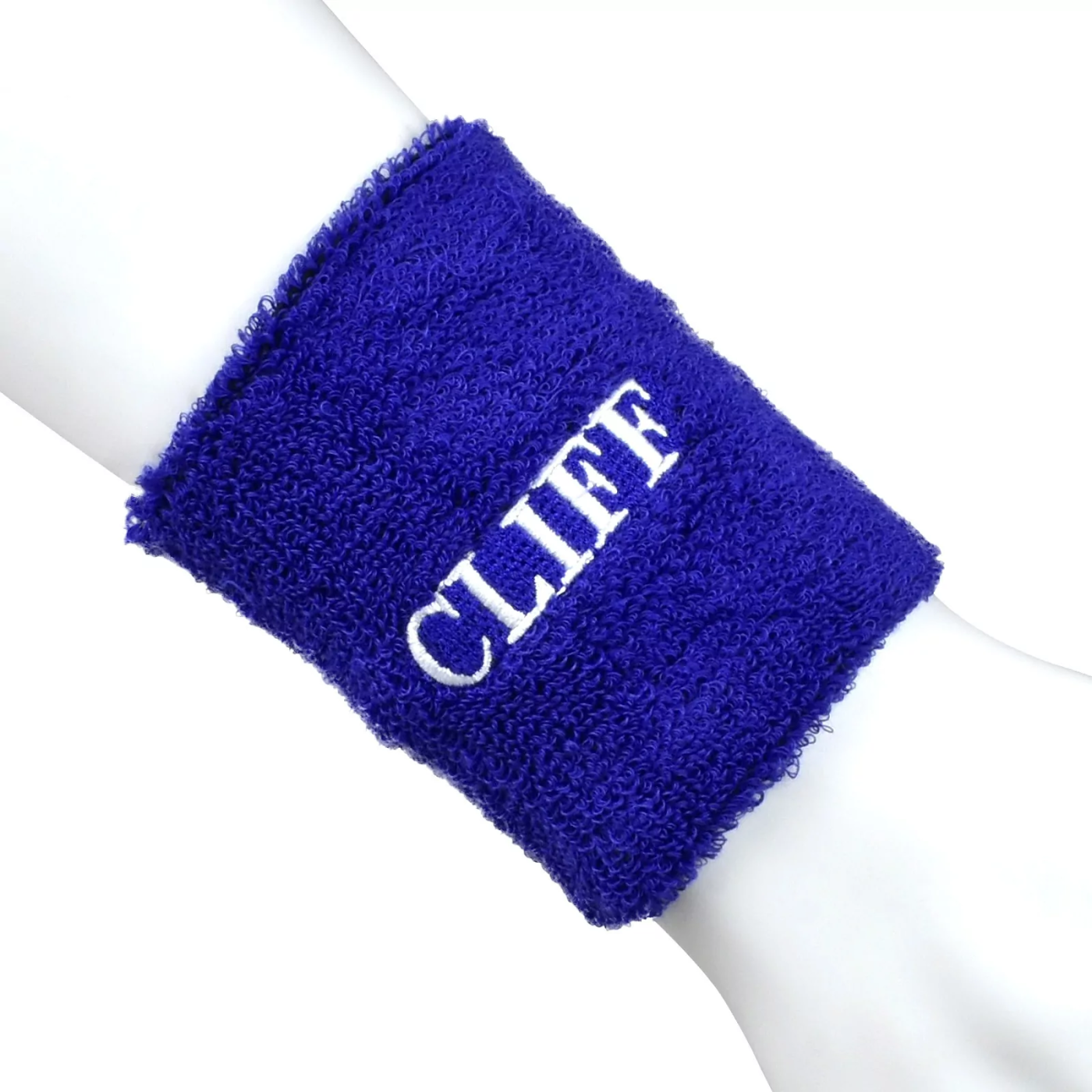  Напульсник Cliff хлопок синие по низким ценам в Томске и Северске