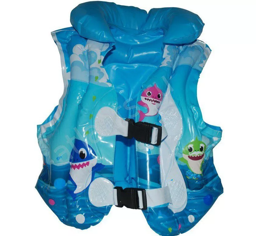  Жилет надувной YW-12433BL 1-3 года синий по низким ценам в Томске и Северске