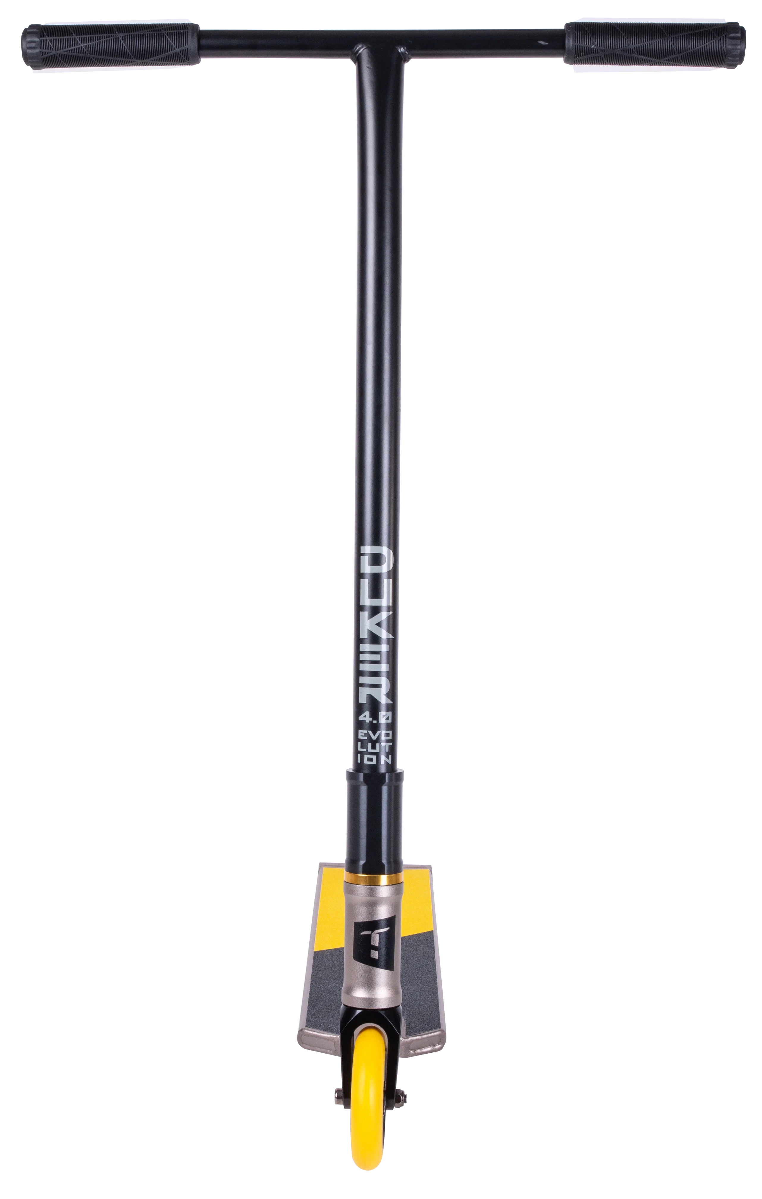  Самокат TechTeam Duker 4.0 трюковой grey/yellow по низким ценам в Томске и Северске