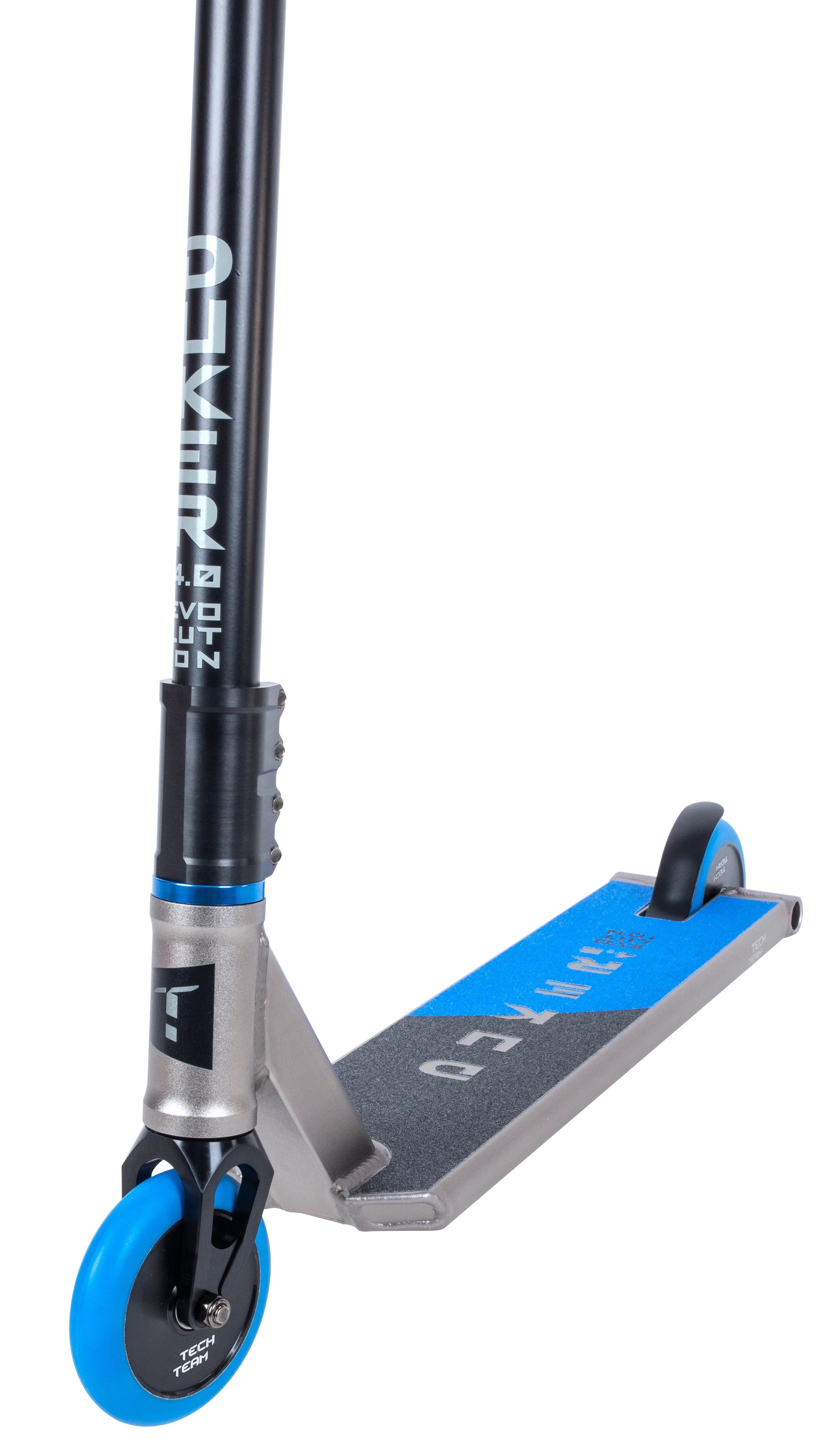  Самокат TechTeam Duker 4.0 трюковой grey/blue по низким ценам в Томске и Северске