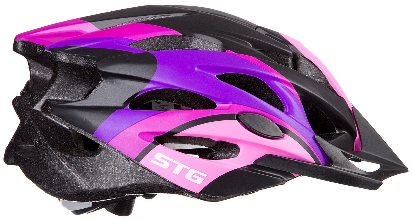 Шлем STG MV29-A розово/фиолет/черн по низким ценам в Томске и Северске