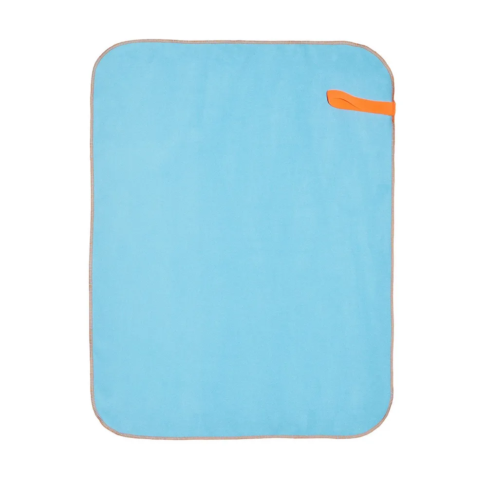  Полотенце из микрофибры MP-175 голубой по низким ценам в Томске и Северске