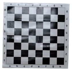 Шахматная доска 38см*38см виниловая P-3838