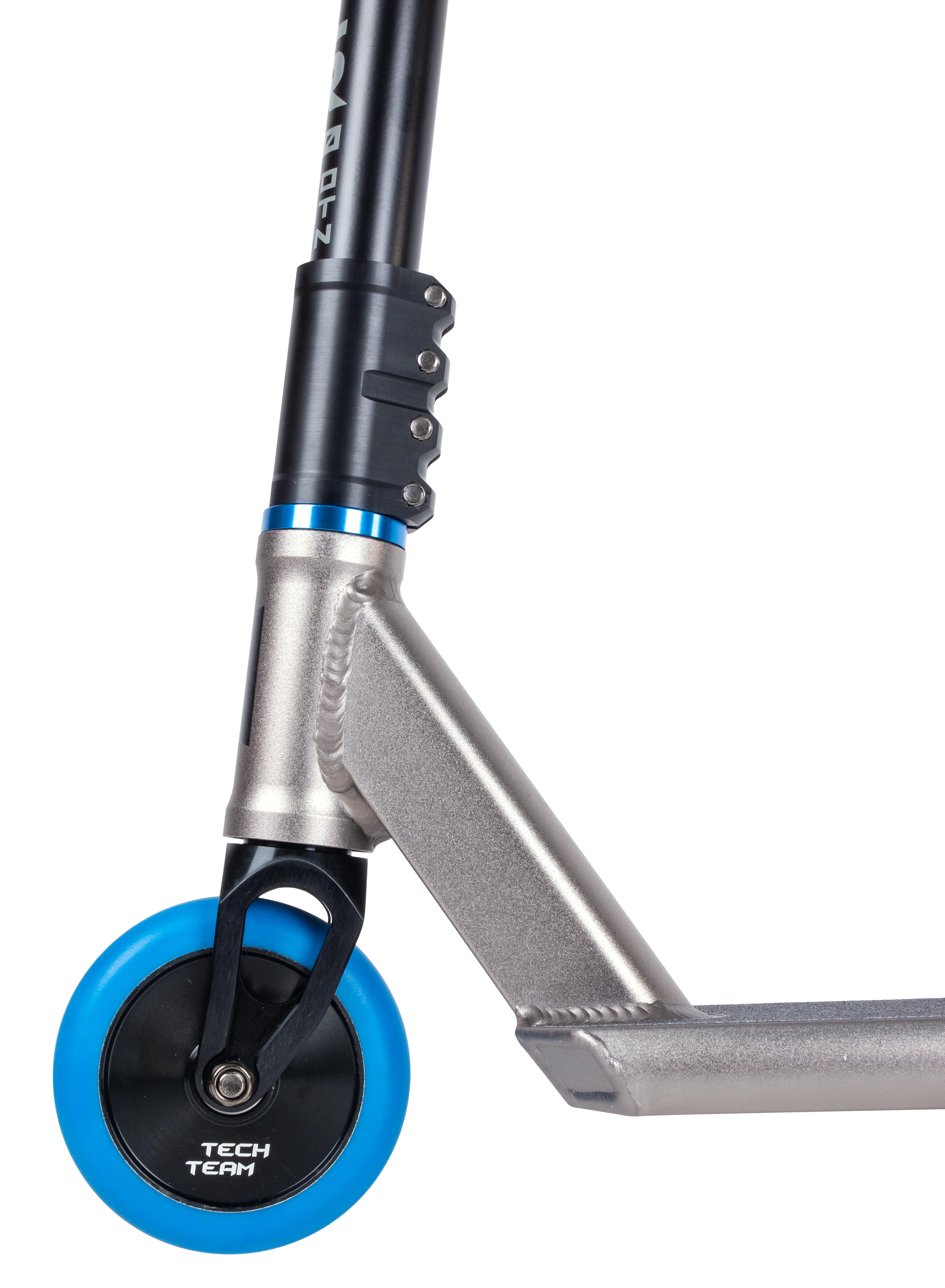  Самокат TechTeam Duker 4.0 трюковой grey/blue по низким ценам в Томске и Северске