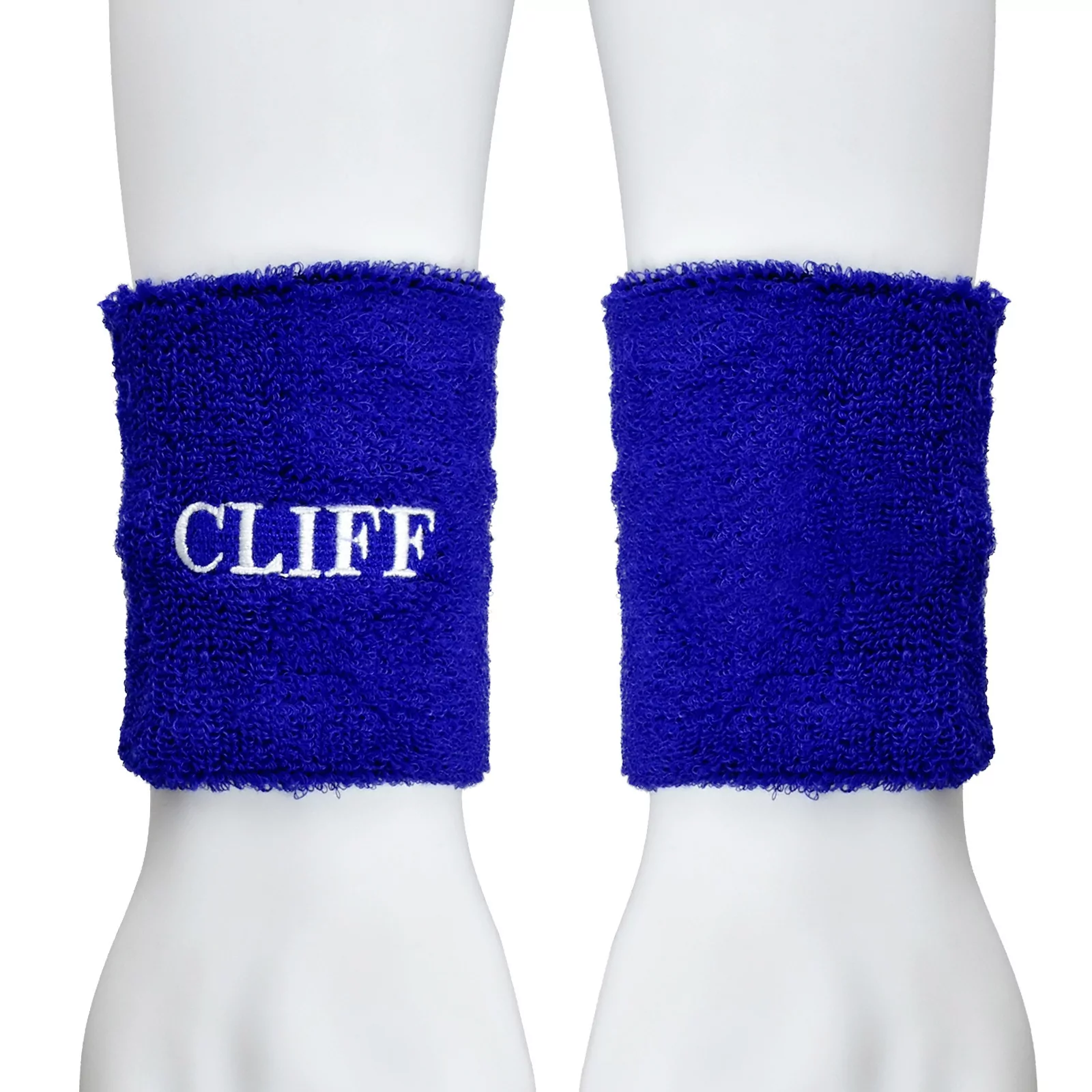  Напульсник Cliff хлопок синие по низким ценам в Томске и Северске