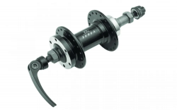 Втулка задняя XH-HUB-05RQ 32Н диск. эксц. под трещ. 7-8скор. пром. подш. алюм. чёрн.