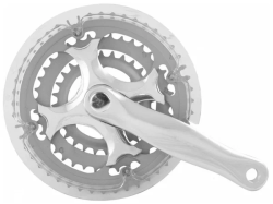 Система 7-8ск. 48/38/28 шатун 170мм серебр.