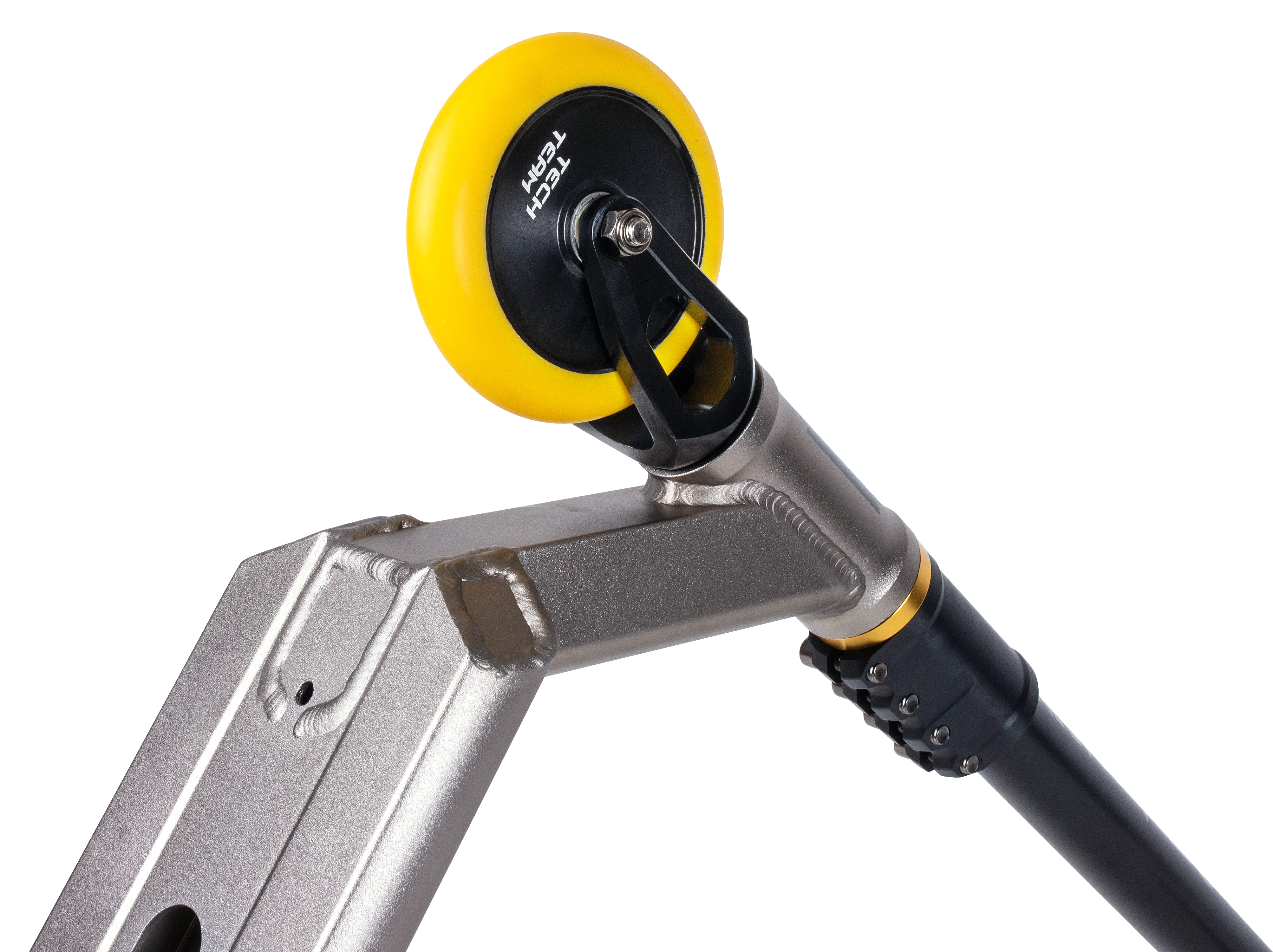  Самокат TechTeam Duker 4.0 трюковой grey/yellow по низким ценам в Томске и Северске