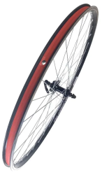 Колесо 29" переднее двустен.обод 32 отв., втулка SF A22F сталь под диск 6 болтов насып подшип , эк