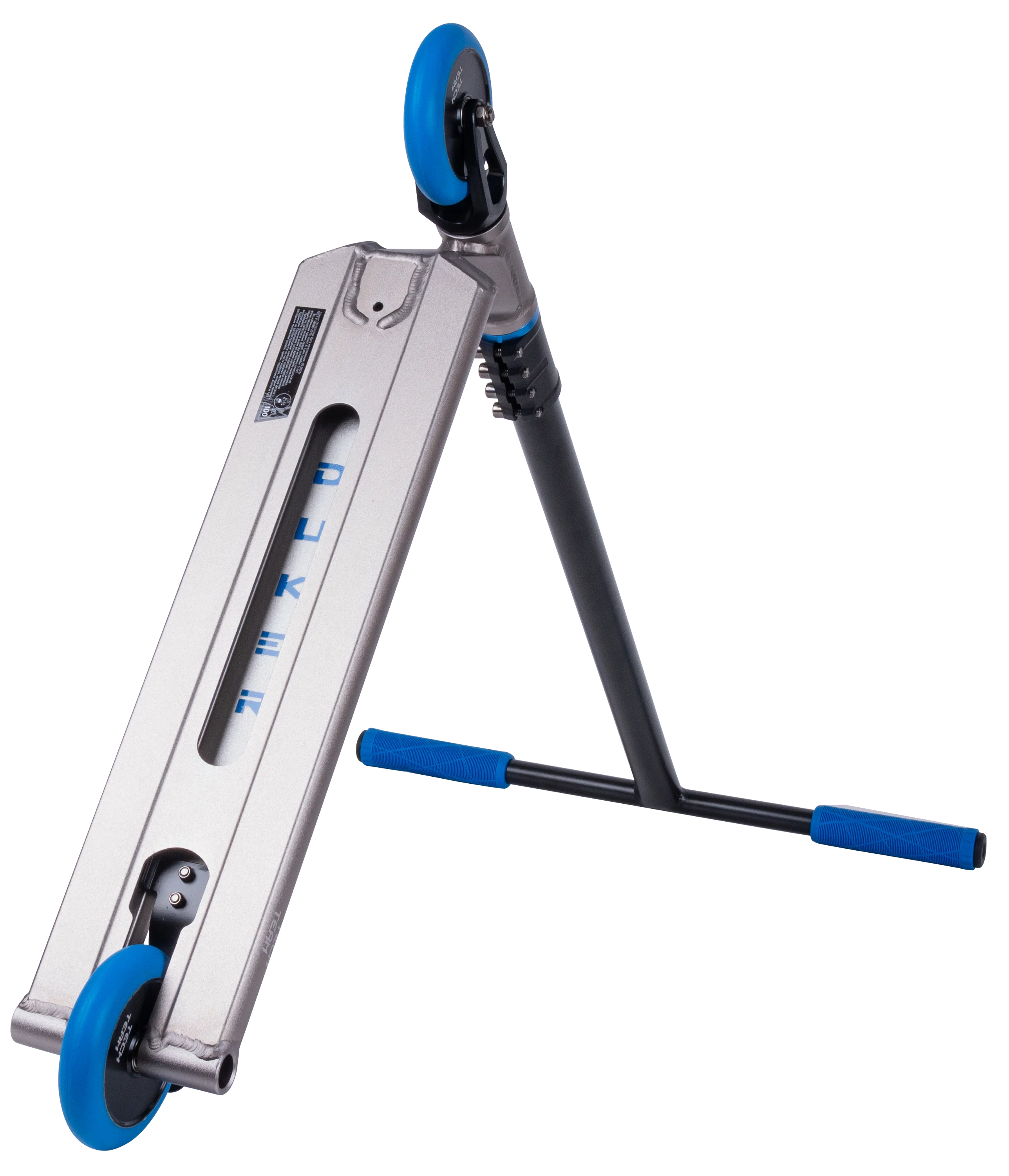  Самокат TechTeam Duker 4.0 трюковой grey/blue по низким ценам в Томске и Северске